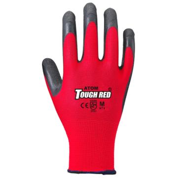 1470 タフレッド 10双売り（1双×10） 背抜き手袋 天然ゴム アトム