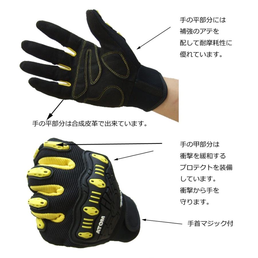 2096 メカニックグローブ タランチュラ ゆうパケット送料無料