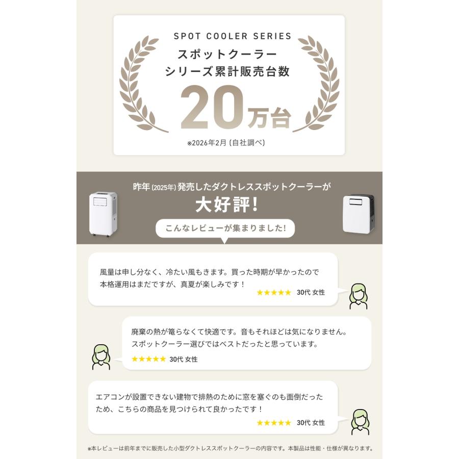 THREEUP（スリーアップ） ＼クーポンで10%OFF／ スポットクーラー 排熱