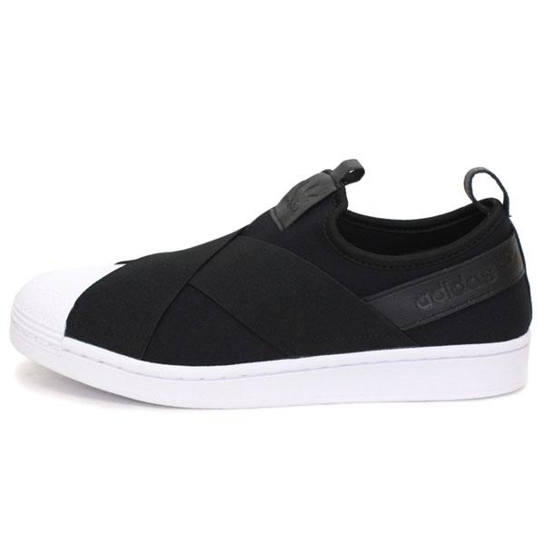 adidas (アディダス) FW7051 SST SLIP-ON スリッポン スニーカー コアブラック/コアブラック/コアブラック AD045｜threewoodjapan｜03