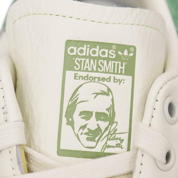 adidas (アディダス) FZ6436 STAN SMITH スタンスミス スニーカー コアホワイトxオフホワイトxコートグリーン AD194｜threewoodjapan｜06