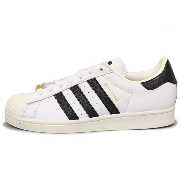 SUPERSTAR adidas (アディダス) IF3637 スーパースター スニーカー フットウェアホワイトxコアブラックxゴールド ...
