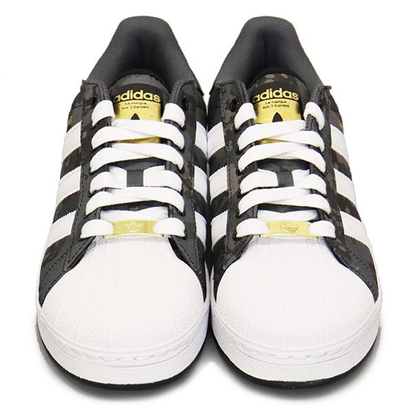 adidas (アディダス) IF3691 SUPERSTAR XLG スーパースター スニーカー コアブラックxフットウェアホワイトxグレーファイブ AD267｜threewoodjapan｜02