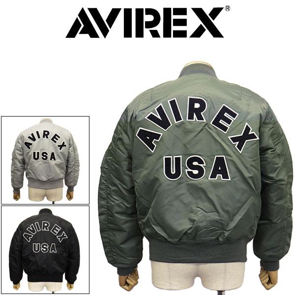 AVIREX (アヴィレックス) 2952013 MA-1 COMMERCIAL LOGO コマーシャル
