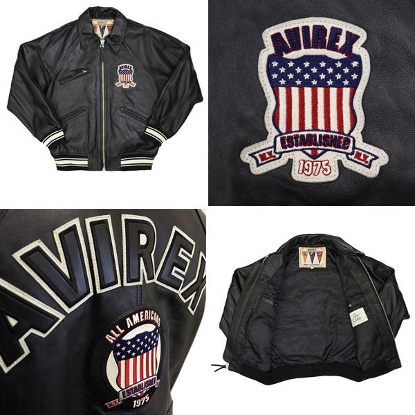 AVIREX (アヴィレックス) 783-3950007 LIGHT SIGNATURE VARSITY AVIREX (アヴィレックス) 783-3950007 LIGHT SIGNATURE VARSITY