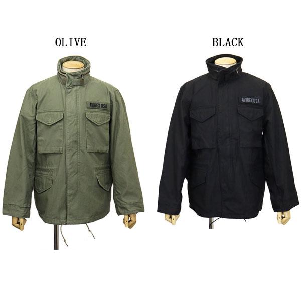 AVIREX (アヴィレックス) 3952014 TYPE タイプ M-65 FIELD JACKET フィールドジャケット 全2色｜threewoodjapan｜02