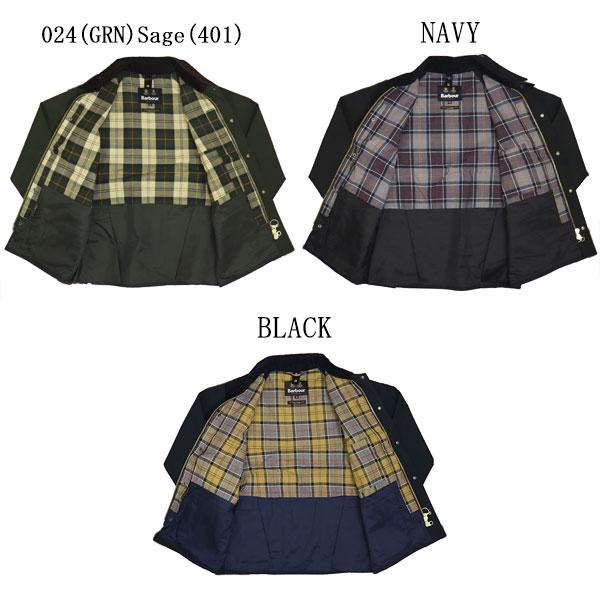 BARBOUR (バブアー バブワー) MSP0107 793 4955034 CLASSIC BEDALE JKT クラシック ビデイル 2レイヤー ジャケット 全3色 BBR050の画像