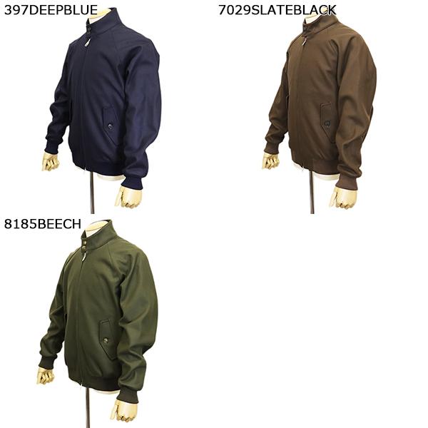 BARACUTA (バラクータ) BRCPS1076 Melton G9 Harrington Jacket メルトンウールハリントンジャケット ブルゾン 英国製 全3色 BC002の画像