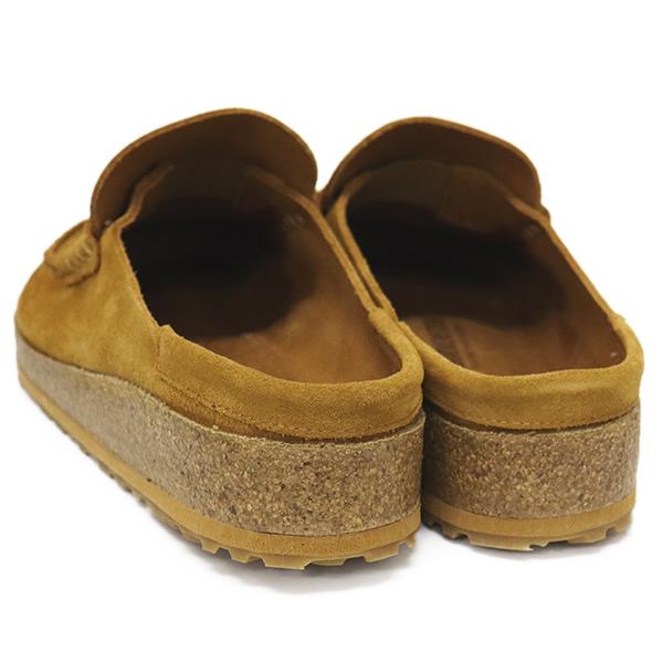 BIRKENSTOCK (ビルケンシュトック) 1024995 NAPLES ネープルス スエードレザーハーフクロッグ MINK レギュラー幅 BI317｜threewoodjapan｜05