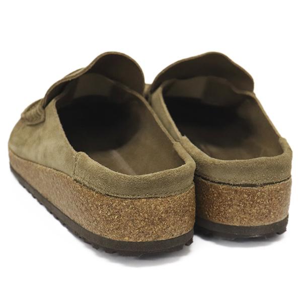 BIRKENSTOCK (ビルケンシュトック) 1025003 NAPLES ネープルス スエードレザーハーフクロッグ TAUPE レギュラー幅 BI306｜threewoodjapan｜05