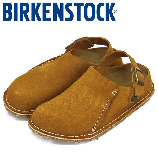 BIRKENSTOCK (ビルケンシュトック) 1025390 LUTRY Premium Suede ルトリー スエードレザーサンダル MINK ナロー幅 BI370