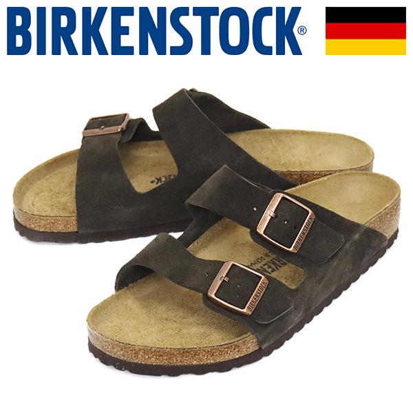 BIRKENSTOCK (ビルケンシュトック) 1027077 ARIZONA アリゾナ スエードレザーサンダル MOCHA レギュラー幅 BI325