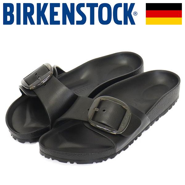 BIRKENSTOCK (ビルケンシュトック) 1029635 MADRID BIG BUCKLE マドリッド ビッグバックル EVAサンダル BLACK ナロー幅 BI443