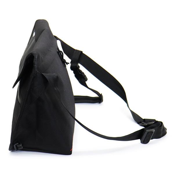 CHROME (クローム) BG332 SIMPLE MESSENGER BAG MD シンプル メッセンジャーバッグ BLACK CH297