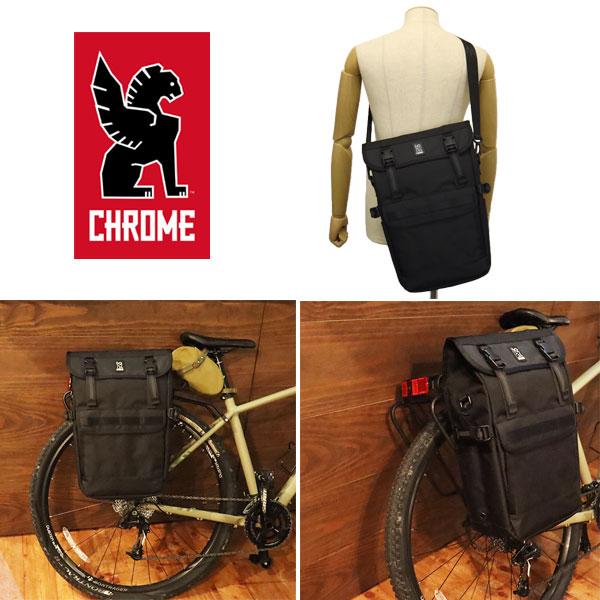 CHROME CHROME(クローム クロム) BG358BK HOLMAN PANNIER BAG CHROME CHROME(クローム クロム) BG358BK HOLMAN PANNIER BAG