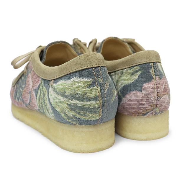 sale セール Clarks (クラークス) 26169734 Wallabee ワラビー メンズシューズ Grey Floral CL084｜threewoodjapan｜05