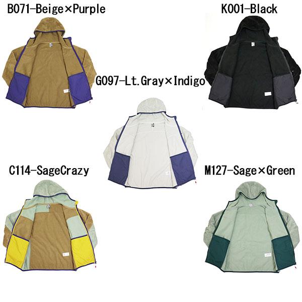 CHUMS (チャムス) CH14-1476 Bonding Fleece Zip Parka レディース ボンディングフリースジップパーカー CMS183_5