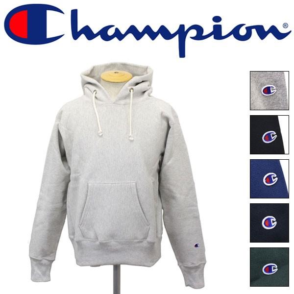 Champion (チャンピオン) C5-U101 Reverse Weave リバースウィーブ プルオーバー フードスウェットシャツ アメリカ製 全6色 CN004｜threewoodjapan