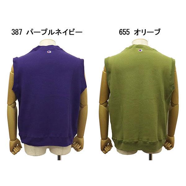 Champion（チャンピオン） sale セール C5-V001 SLEEVELESS SWEARSHIRT