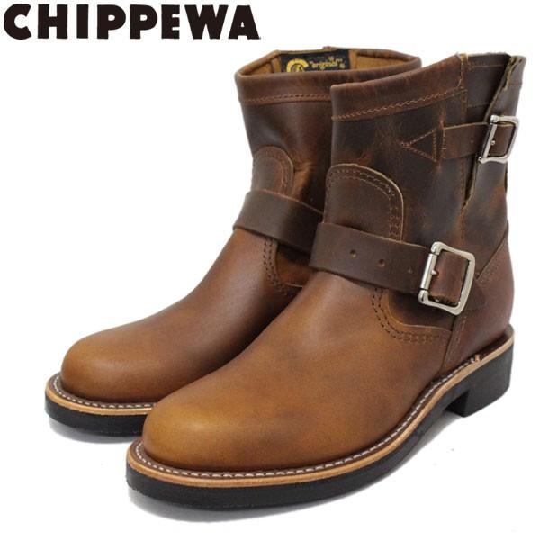 CHIPPEWA (チペワ) 1901W12 Women's 7inch Original Engineer(7インチオリジナルプレーントゥ・エンジニアーブーツ) レディース Tan｜threewoodjapan