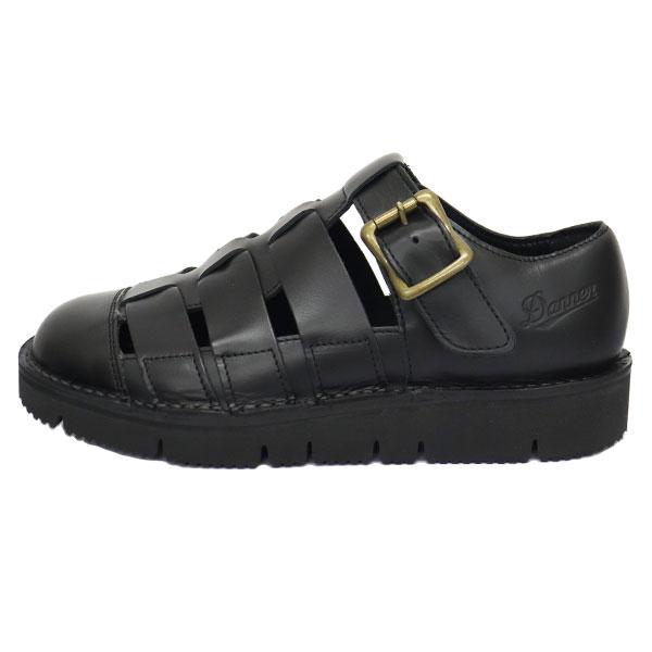 DANNER(ダナー) D217010 Pittock Gurukha Flex ピトック グルカ フレックス レザーシューズ Black 日本製の画像