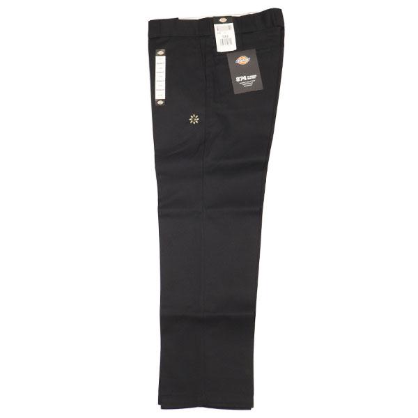 STONE  ワークパンツ ブラック Dickies（ディッキーズ） x HTC (エイチティーシー) カスタムコラボ