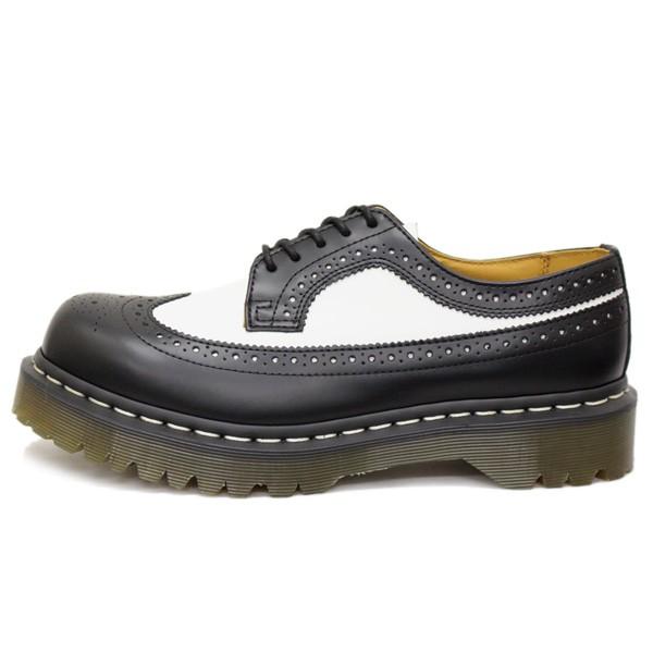 Dr.Martens ドクターマーチン 3989Z BEX ベックス WINGTIP SHOE ウィングチップシュー BLACK/WHITE SMOOTH｜threewoodjapan｜04