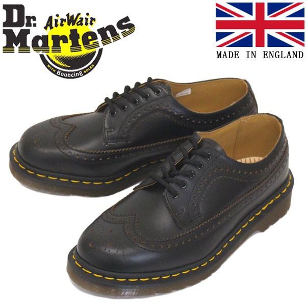 Dr.Martens (ãã¯ã¿ã¼ãã¼ãã³) 22853001 VINTAGE 3989 BROGUE SHOE 5EYE ã´ã£ã³ãã¼ã¸ ããã¼ã° ã¬ã¶ã¼ã·ã¥ã¼ãº BLACK ã¤ã³ã°ã©ã³ã製