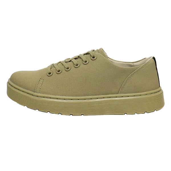 Dr.Martens (ドクターマーチン) 30821358 DANTE 6ホール シューズ キャンバス スニーカー Pale Olive｜threewoodjapan｜03