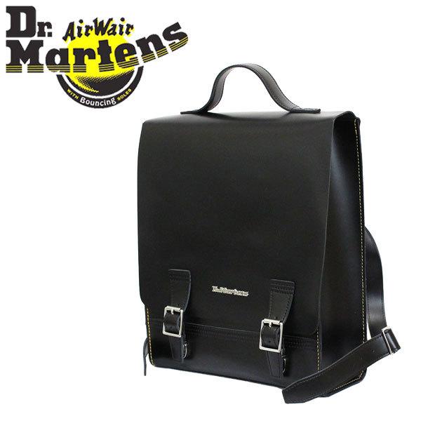 Dr.Martens (ドクターマーチン) AB104001 BOX BACKPACK ボックス レザーバックパック BLACK｜threewoodjapan