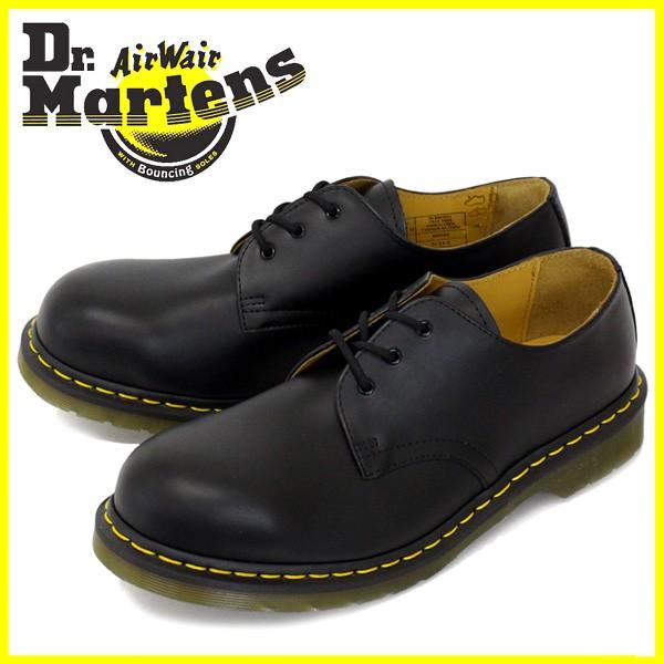 Dr.Martens ドクターマーチン　1925Z　3EYE STEEL TOE 3ホール スチール入り　BLACK ブラック｜threewoodjapan