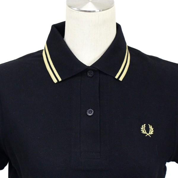 FRED PERRY（フレッドペリー） G12 レディース ラインポロシャツ
