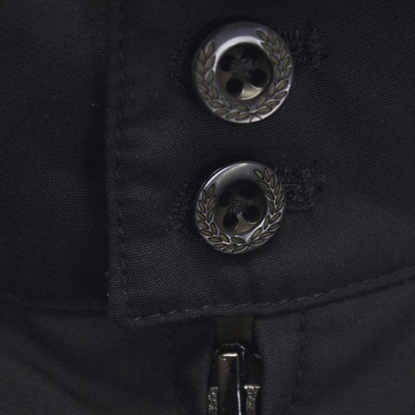 FRED PERRY (フレッドペリー) J7320 MADE IN ENGLAND HARRINGTON JACKET ハリントンジャケット 102BLACK FP405の画像