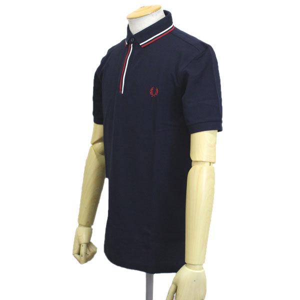 sale セール FRED PERRY (フレッドペリー) M8559 TIPPED PLACKET POLO SHIRT ティップライン プラケット ポロシャツ 全3色 FP450_3