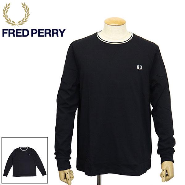 FRED PERRY（フレッドペリー） M9602 LONG SLEEVE TWIN TIPPED T-SHIRT