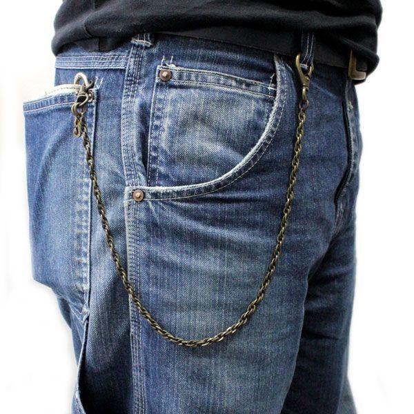 sale セール　gancho(ガンチョ) WC612 TWIST WALLET CHAIN ツイストウォレットチェーン　アンティーク｜threewoodjapan｜05