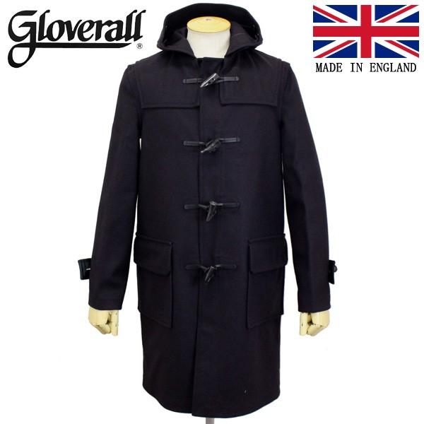 GLOVERALL (グローバーオール) 3681-MM CLOTH ダッフルロングコート 日本別注 03-NAVY GLA004