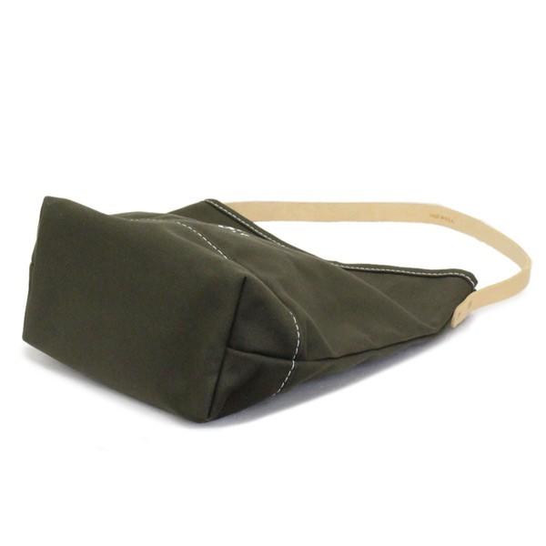 HERITAGE LEATHER CO.(ヘリテージレザー) NO.7935 Bucket Tote バケットトートバッグ Olive/Olive HL227｜threewoodjapan｜04