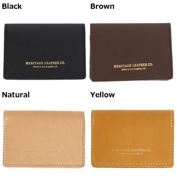 HERITAGE LEATHER CO.(ヘリテージレザー) NO.8391 4 Pocket Card Case 4ポケットカードケース 全4色 HL212｜threewoodjapan｜02