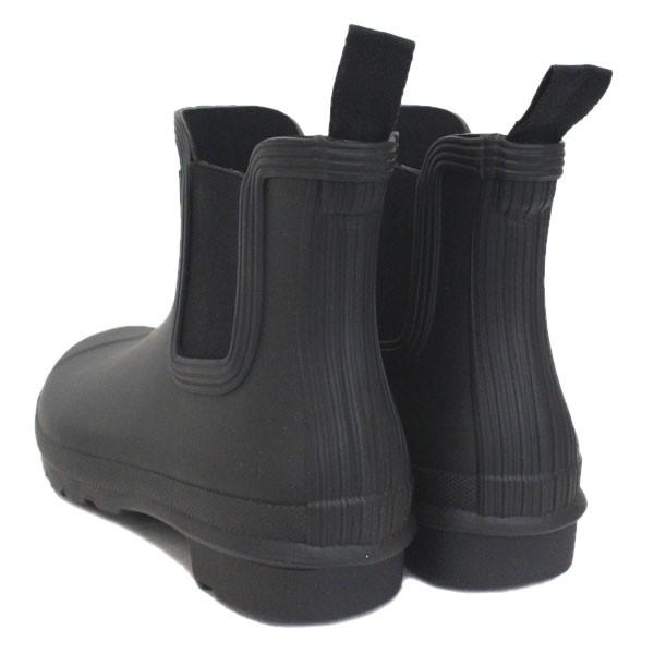 sale セール HUNTER (ハンター) WOMEN'S WFS2078RMA ORIGINAL CHELSEA オリジナル レディース チェルシーブーツ BLACK HU203の画像