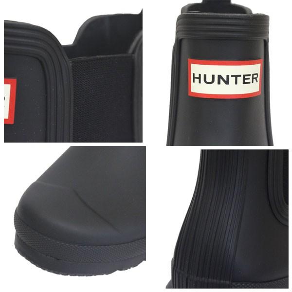 sale セール HUNTER (ハンター) WOMEN'S WFS2078RMA ORIGINAL CHELSEA オリジナル レディース チェルシーブーツ BLACK HU203の画像