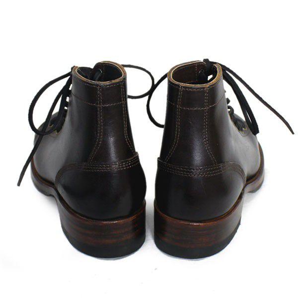 sale セール HTC SANTA ROSA(サンタローサ) #ALAMEDA LACE UP BOOTS(レースアップブーツ) BROWN ブラウンの画像