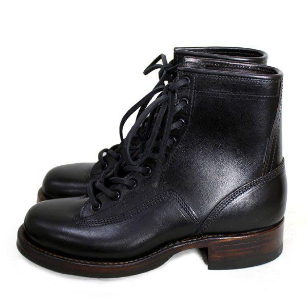 sale セール HTC SANTA ROSA(サンタローサ) #PLACERVILLE LACE UP BOOTS(レースアップブーツ) BLACK ブラックの画像