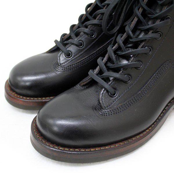 sale セール HTC SANTA ROSA(サンタローサ) #PLACERVILLE LACE UP BOOTS(レースアップブーツ) BLACK ブラックの画像