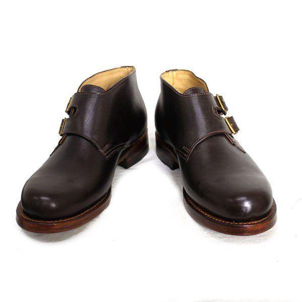 sale セール HTC SANTA ROSA(サンタローサ) #VALLEJO MONK BOOTS(モンクブーツ) BROWN ブラウンの画像
