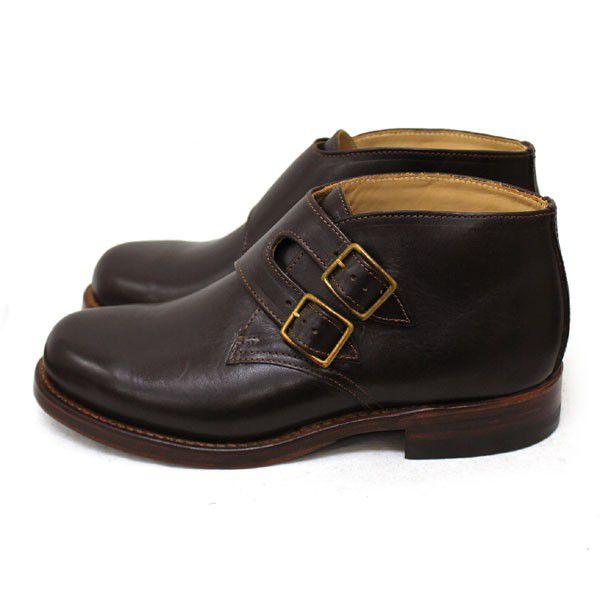 sale セール HTC SANTA ROSA(サンタローサ) #VALLEJO MONK BOOTS(モンクブーツ) BROWN ブラウンの画像