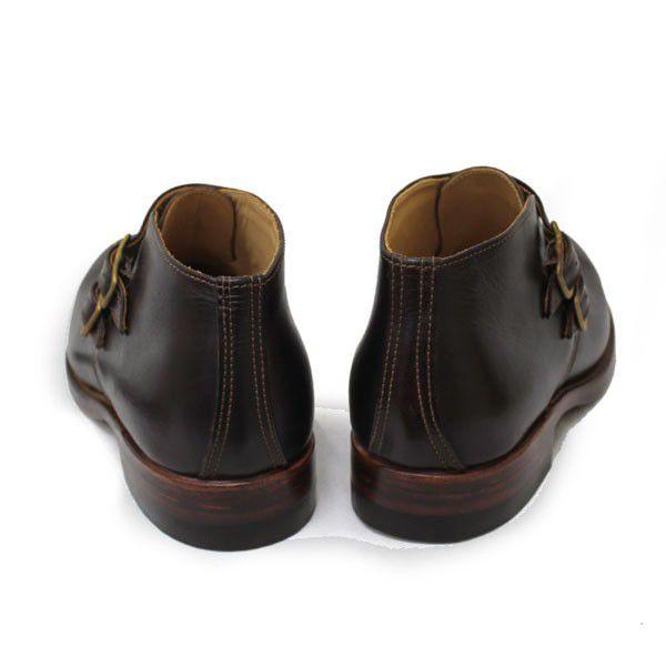 sale セール HTC SANTA ROSA(サンタローサ) #VALLEJO MONK BOOTS(モンクブーツ) BROWN ブラウンの画像