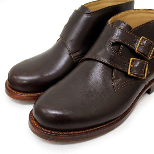 sale セール HTC SANTA ROSA(サンタローサ) #VALLEJO MONK BOOTS(モンクブーツ) BROWN ブラウンの画像