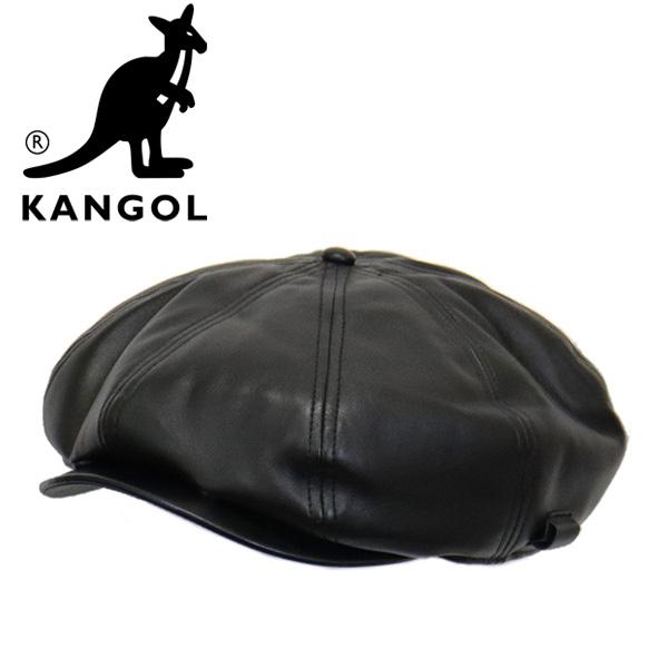 KANGOL（カンゴール） 233069629 FAUX LEATHER CAP フェイクレザー