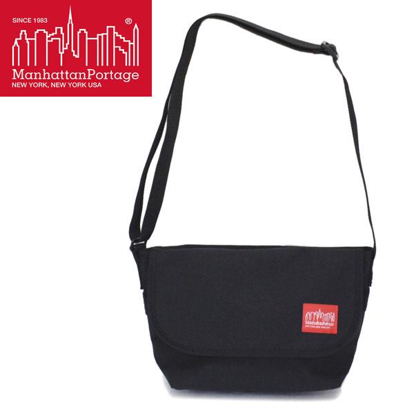 ManhattanPortage (マンハッタンポーテージ) 1605JRS CASUAL MESSENGER BAG JR SLIM スリムメッセンジャーバッグ BLACK MP015